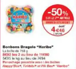 Monop' Bonbons Dragolo Haribo offre