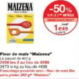 Monop' Fleur de maïs Maïzena offre