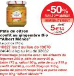 Monop' Pate de citron offre
