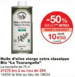 Monop' Huile d'olive vierge extra classique Blo La Tourangelle offre