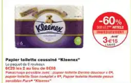 Monop' Papier toilette coussiné Kleenex offre