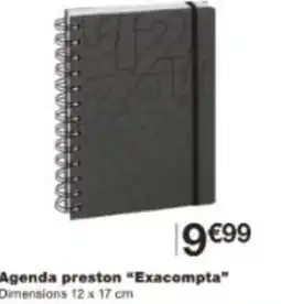 Monop' Agenda preston Exacompta offre