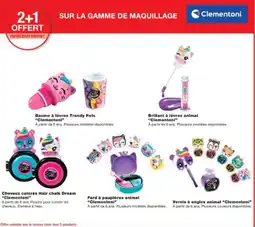 Monop' Sur la gamme de maquillage offre
