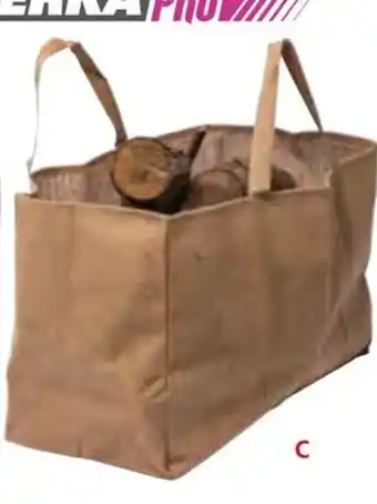 Provence Outillage WERKA PRO Sac porte bûches 30 x 60 x H. 40 cm offre