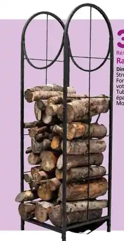 Provence Outillage Range bûches 2 niveaux offre
