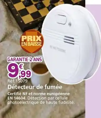 Provence Outillage Détecteur de fumée offre