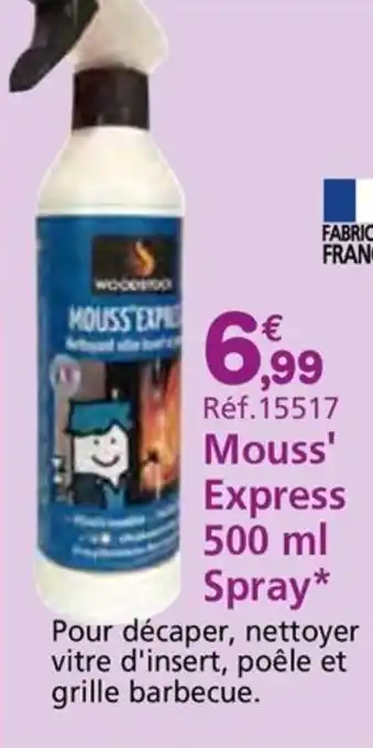 Provence Outillage Mouss' Express Spray offre