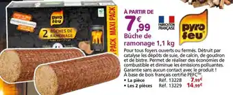 Provence Outillage PYRO FEU Bûche de ramonage offre