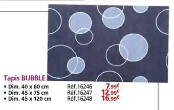Provence Outillage Tapis bubble offre