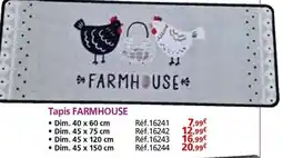Provence Outillage FARMHOUSE Tapis offre