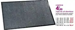 Provence Outillage Tapis de sol absorbeur offre