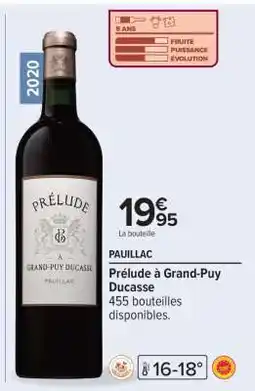 Carrefour Prélude à Grand-Puy Ducasse offre