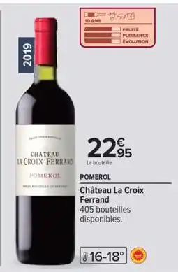 Carrefour Château La Croix Ferrand offre