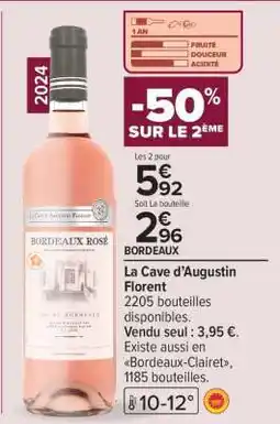 Carrefour Bordeaux Rosé offre