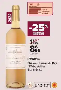 Carrefour Château Pineau du Rey offre