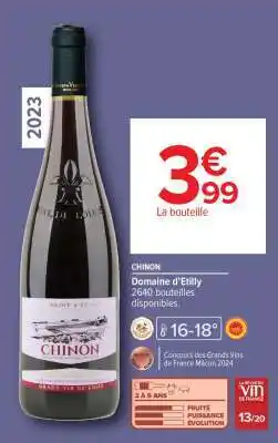Carrefour CHINON offre