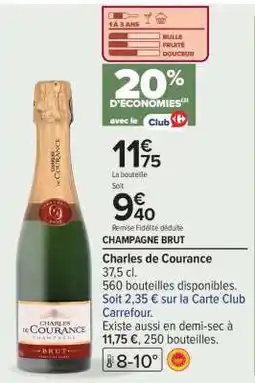 Carrefour Charles de Courance offre