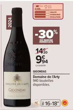 Carrefour Domaine de l'Arty offre