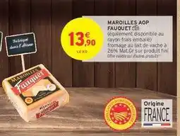 Intermarché Maroilles AOP Fauquet offre