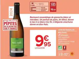 Carrefour Mas Amiel Promesse offre