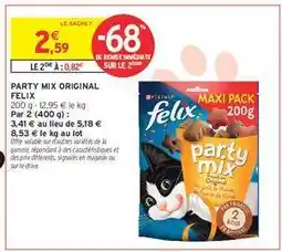 Intermarché PARTY MIX ORIGINAL FELIX offre