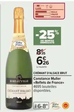Carrefour CRÉMANT D'ALSACE BRUT offre