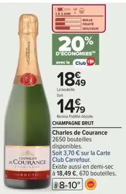 Carrefour Charles de Cournace offre