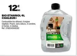 Brico Dépôt Bio ethanol chaleur+ offre