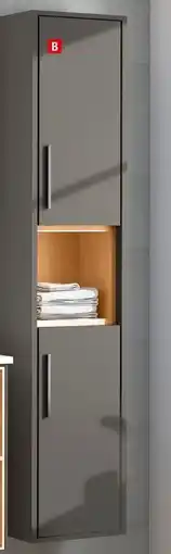 Brico Dépôt Colonne gris mat/bois "tolman" offre