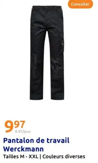 Action WERCKMANN Pantalon de travail offre