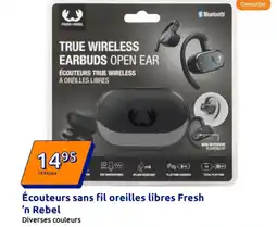 Action Écouteurs sans fil oreilles libres Fresh 'n Rebel offre
