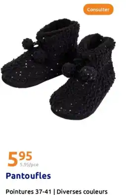 Action Pantoufles offre