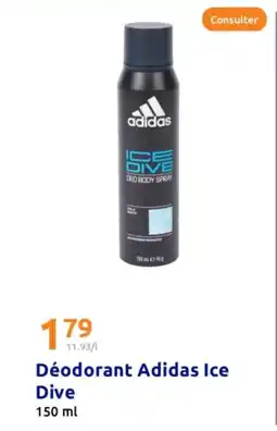 Action ADIDAS Déodorant Ice Dive offre