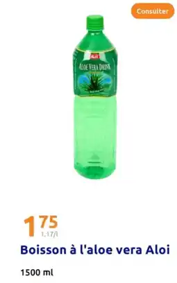 Action Boisson à l'aloe vera Aloi offre