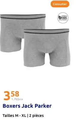 Action Boxers Jack Parker offre