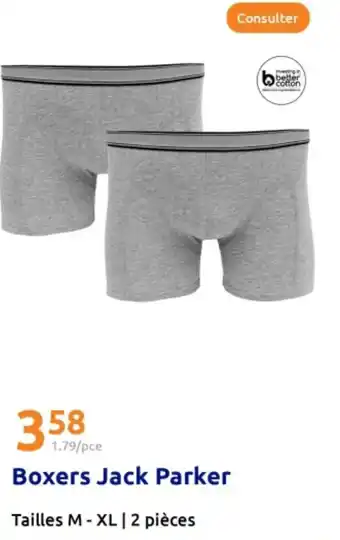 Action Boxers Jack Parker offre