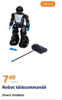 Action Robot télécommandé offre