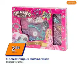 Action Kit créatif bijoux Shimmer Girlz offre