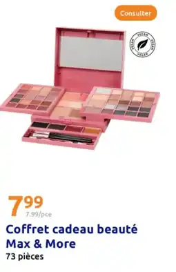 Action Coffret cadeau beauté Max & More offre