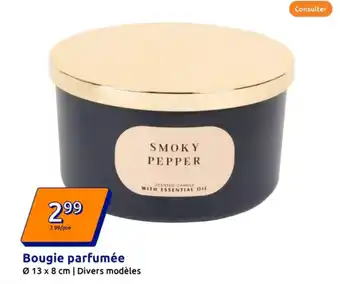 Action Bougie parfumée offre