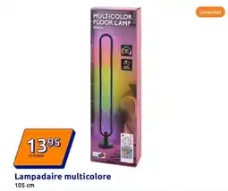 Action Lampadaire multicolore offre