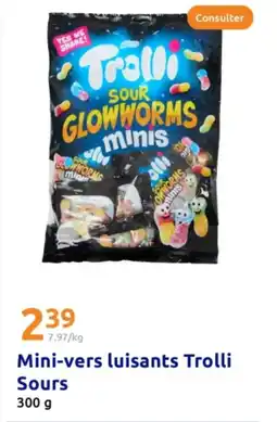 Action Mini-vers luisants Trolli Sours offre