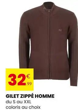 Stokomani Manoukian Gilet zippé homme offre