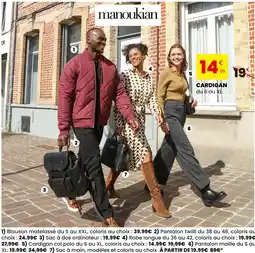 Stokomani manoukian Blouson matelassé offre
