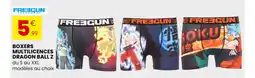 Stokomani FREEGUN UNDERWEAR Boxers Multilicences Dragon Ball Z offre