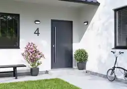 Brico Dépôt Porte d'entrée aluminium kara offre