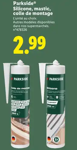 Lidl Parkside Silicone offre