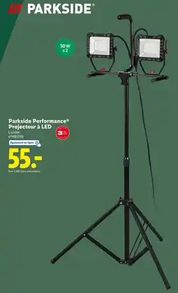 Lidl Parkside Performance Projecteur à LED offre