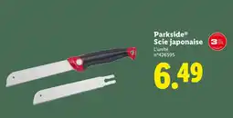 Lidl Parkside Scie japonaise offre