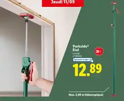 Lidl Parkside Étai offre